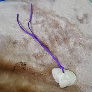 A shell necklace.